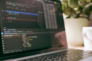 Complete Guide to Figma: Advanced UI Design and Team Collaboration Modern computer workspace with design tools and graphics on screen showing UI design workflow
