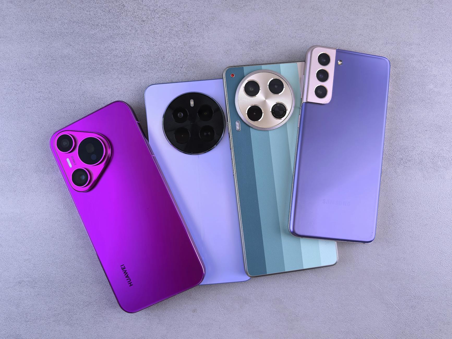 Close-up view of smartphone camera lenses showing multiple sensors and advanced optics