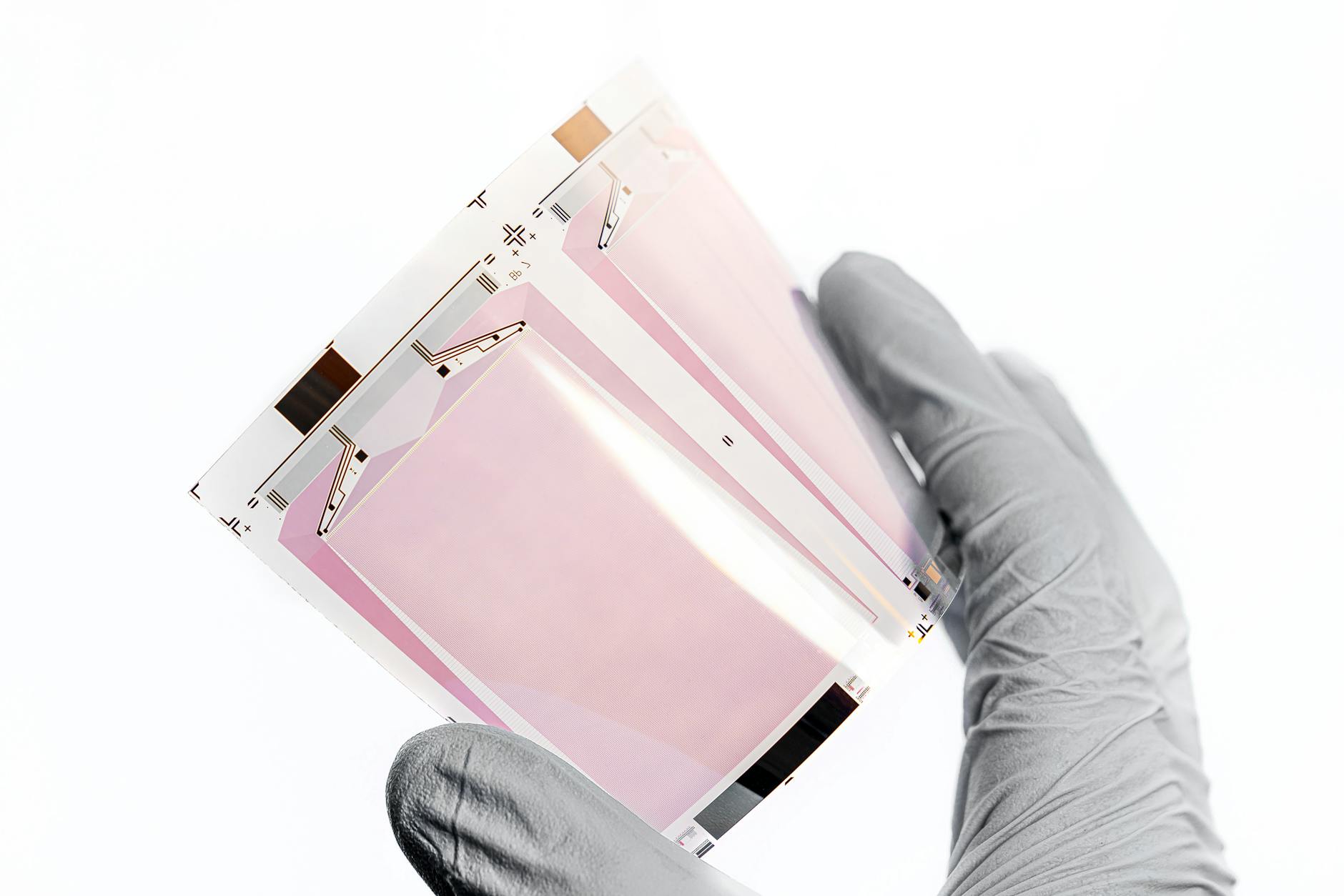 Bendable display technology showing screen flexibility and innovation
