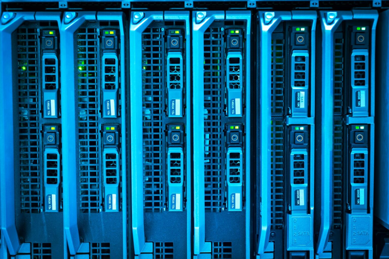 Server rack in a home lab environment representing self-hosted infrastructure