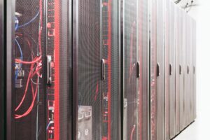A home server rack setup used for self-hosted applications