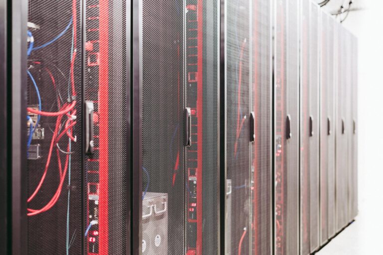 A home server rack setup used for self-hosted applications