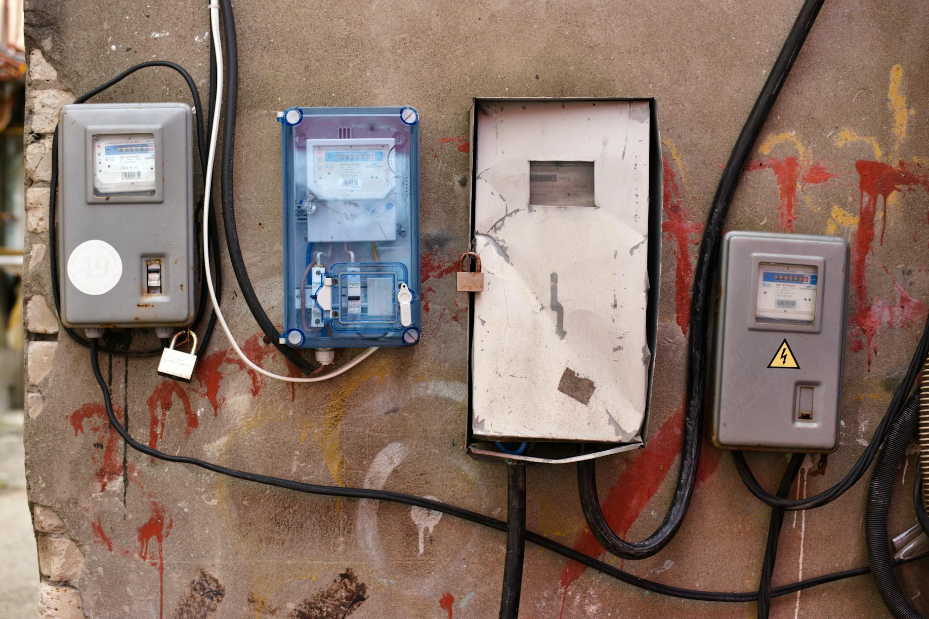 Residential electrical panel and power management setup in a modern home