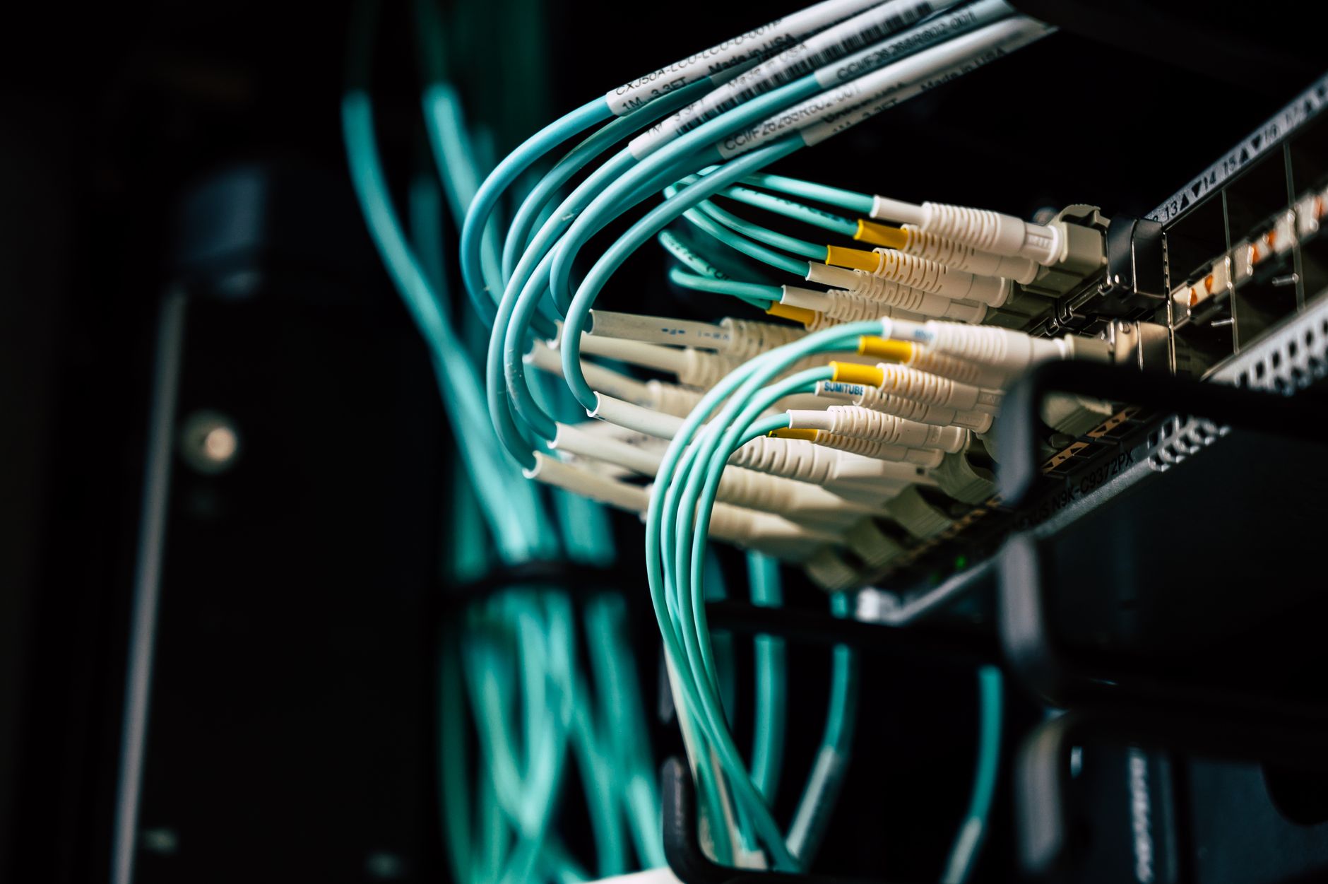 Home network setup with multiple connected devices in a homelab environment