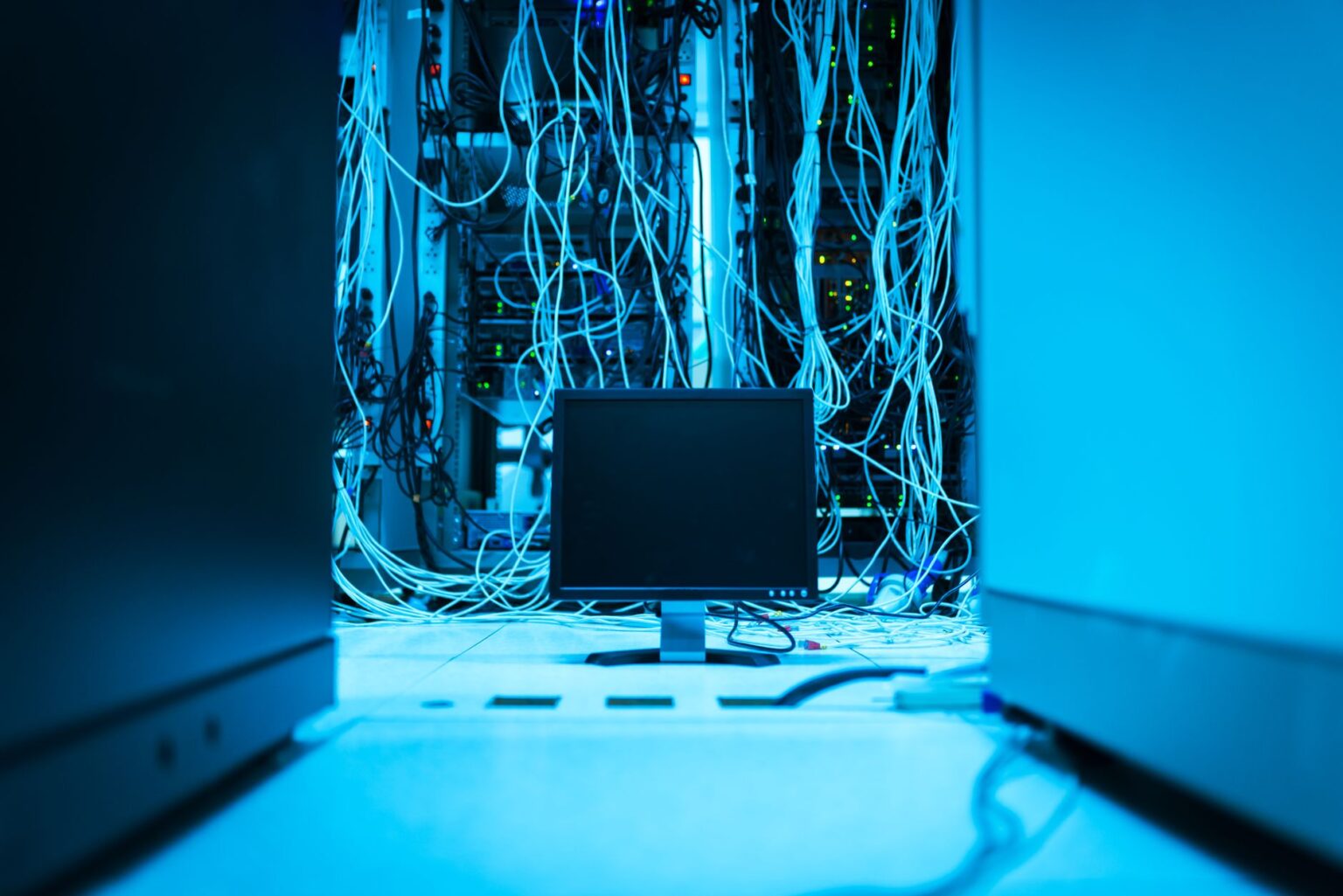 A home server rack setup representing self-hosted media infrastructure