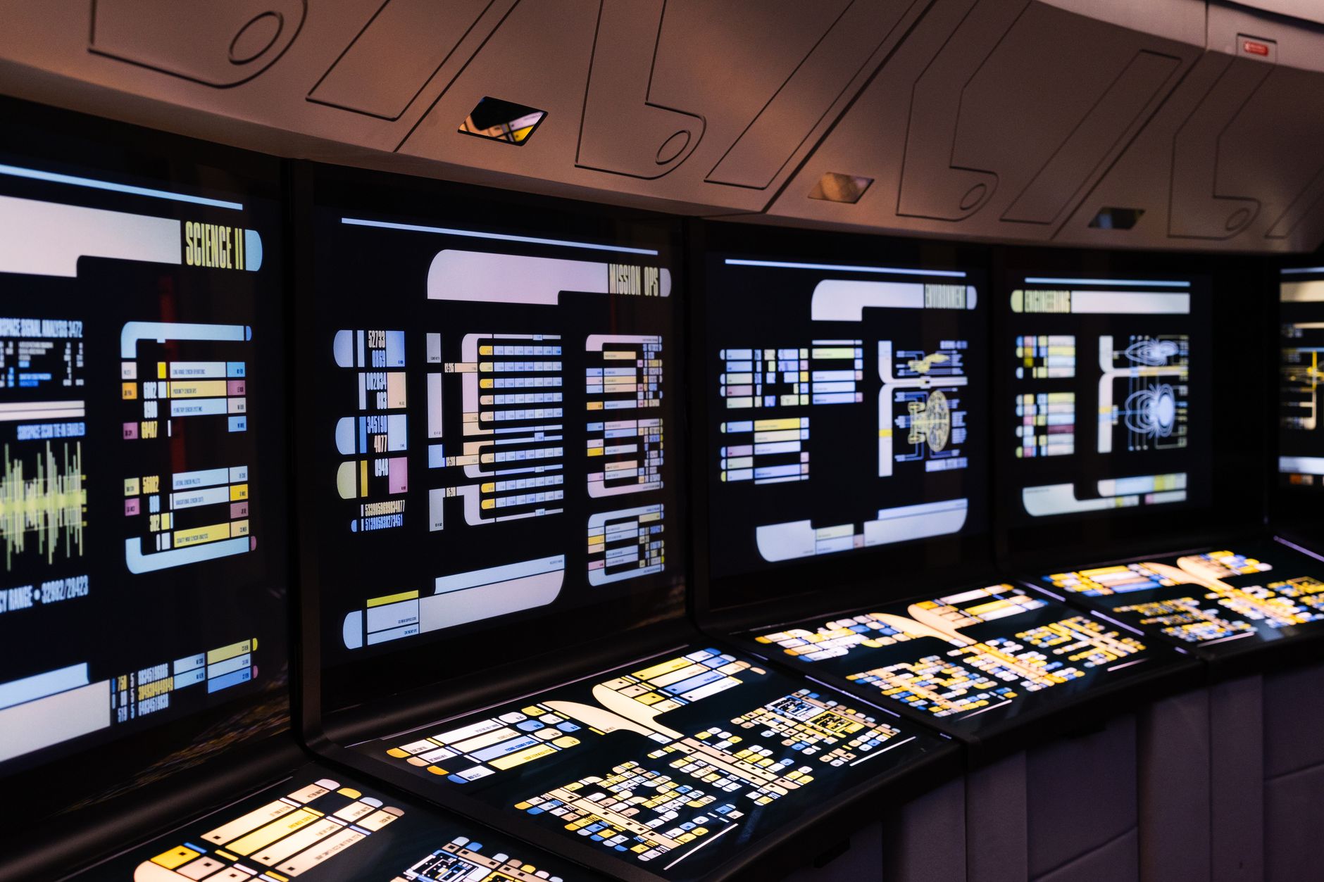 A computer monitor displaying a web-based service dashboard interface