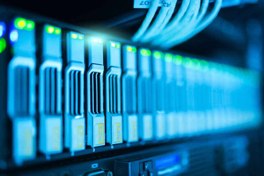 Set Up Forgejo as a Self-Hosted GitHub Alternative A server rack in a data center representing self-hosted infrastructure