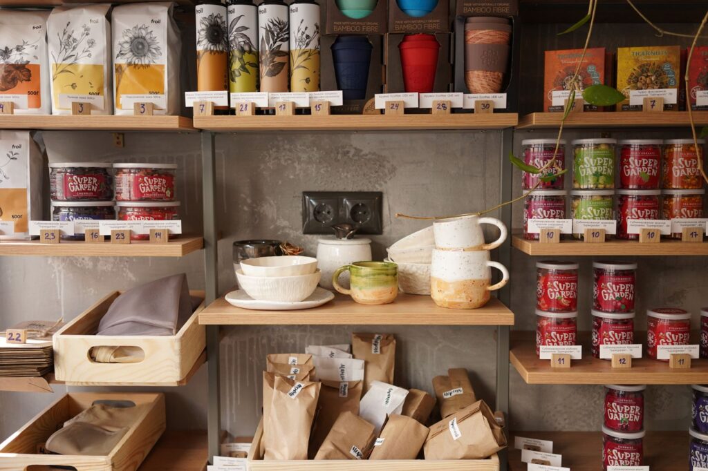 Set Up Grocy as a Self-Hosted Household Inventory Manager Organized pantry shelves with labeled containers and food products