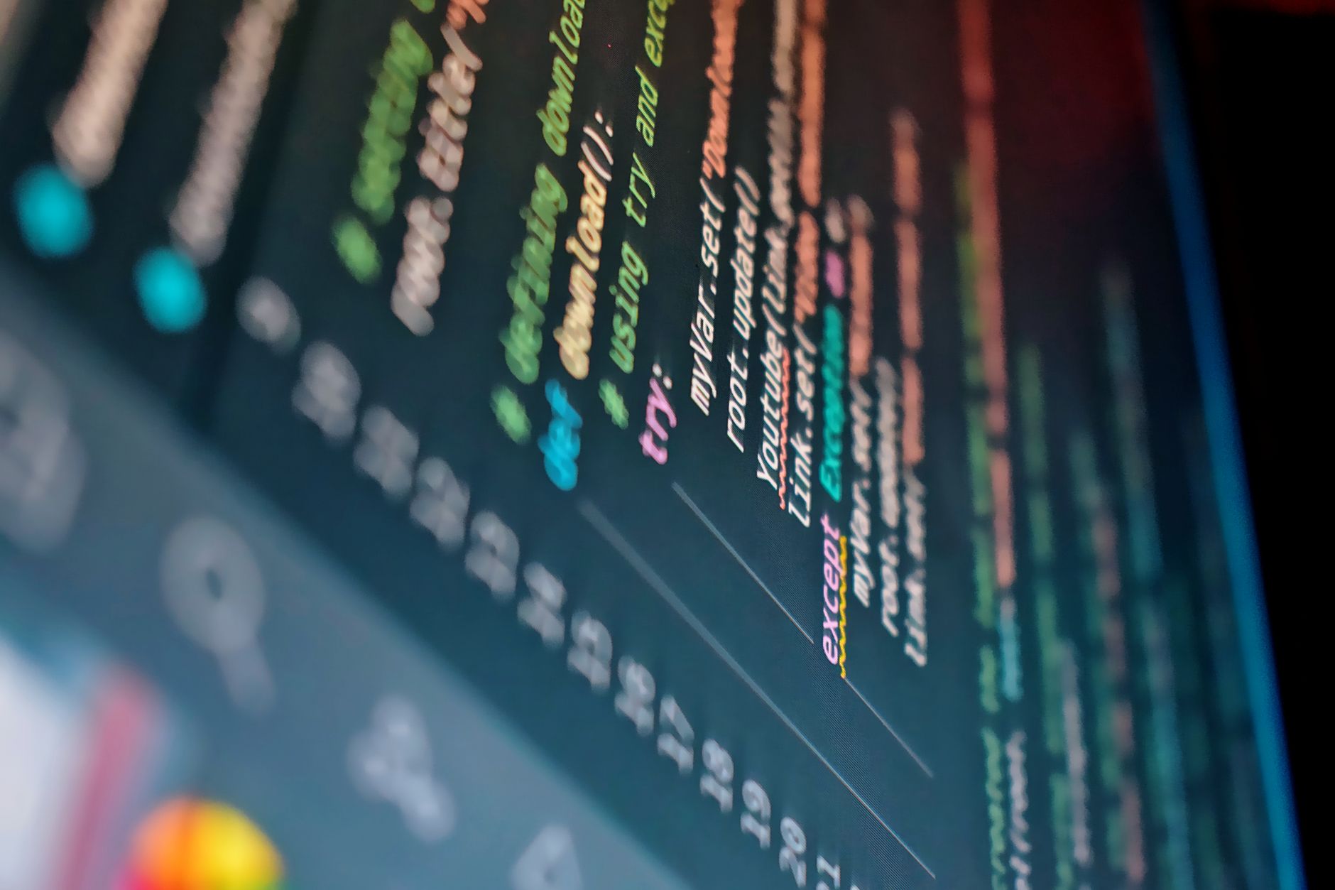 Developer working in a terminal window configuring a self-hosted application