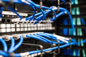 Set Up Jellyfin as a Self-Hosted Netflix Alternative A home server rack with networking equipment used for self-hosted media streaming